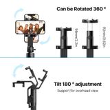  Ulanzi SK-03 Wireless Bluetooth SelfieStick Tripod Extend for Smartphone Monopod for GoPro Hero 12 11 for insta360 DSLR Camera 