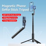  Gậy Selfie Từ Tính Tích Hợp Tripod Dùng Cho Điện Thoại ULANZI MG-003 (1.36m, 360° Rotatable, Built-in N52 Magnetic, Wireless Remote up to 10m) 