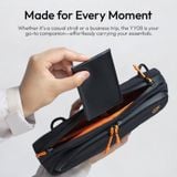  Ulanzi YY08 TechLite Sling Bag 2L Smart Storage Shoulder for Action Camera Livestream Vlog Shot for Outdoor Casual Days Out Trip 