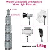  Ulanzi MT-49 1.9M Carbon Fiber Lighting Stand Portable Tripod Photography Light Stand for LED Light Flash Softbox Travel Monopod 