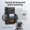 Ulanzi UKA08 Uka Camera Foldable L-Bracket Universal Plate Compatible with Arca-Swiss Quick Release Plate Vertical Horizontal