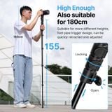  Ulanzi Lightweight Monopod Aluminium DSLR Camera Tripod for  1/4''3/8'' Hiking Travel Selfie Stick Max 155cm Extend 5KG Load 