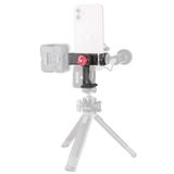  Ulanzi ST-27 Metal Phone Holder Clamp With Cold Shoe Arca 360°Rotatable tripod Mount Clip for TikTok Vlog Photography 