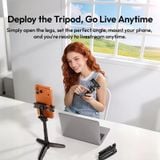 Ulanzi JJ21 Mini Selfie Stick Tripod with 10M Wireless Remote Control 2 in 1 Phone Grip Desktop Tripod Shots Travel Photography 