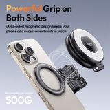 Ulanzi PMO1 Pocket 3 Magnetic Expansion Adapter with Cold Shoe for Action Camera Smartphone Holder Travel Livestreaming Vlog 
