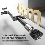  Ulanzi TA10 3-Section Magic Articulating Arm for Live Monitoring Desktop Overhead Shots POV Tracking with 360° Pivot Ball Head 