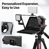  Ulanzi RT02 Teleprompter Portable Mini Collapsible Prompter for Tablets DSLR Laptop Camera Phone Live Streaming Video Recording 