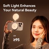  Đèn Chiếu Sáng Từ Tính ULANZI LM19 (400mAh, 101Lux, CRI 95+, Bi-Color, 8500K, >180° Flip Design) 
