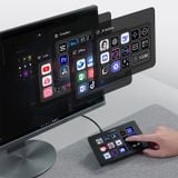  Ulanzi D200H Streaming Controller Deck Dock for Photography Desk Intelligent Lighting Control Office Assistant Streaming Control 