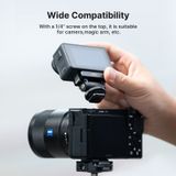  Ulanzi CA22 Cold Shoe Mount Adapter for DJI OSMO ACTION 3/4 with 1/4 Threaded Screw Adapter for Photograph Camera Magic Arm 
