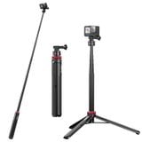  Ulanzi Go-Quick II 1.4m Extend Tripod for GoPro Hero 12 11 for Insta360 Selfie Stick Hand Grips Extension Rod Accessories 