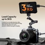  Ulanzi HD02 10-inch Magic Arm Kit for Outdoor Camera Photography Livestreaming Vlog with All-Direction Ball Head Adaptable Clamp 