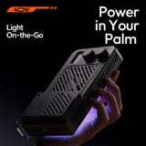  Ulanzi P40 Bi/P40 RGB 40W Video Light 14000Lux 37Wh with LED Display for Portrait Still Life Photography Shooting Light Painting 