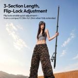  Ulanzi TH09 Versatile Boom Arm 1.34M 5KG Load Tripod with Dual Locking Mechanism for Camera Softbox Video Light Livestreaming 