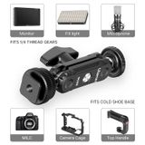  Ulanzi R098 Double Ball Heads With Code Shoe 1/4 Screw Mount Magic Arm for DSLR Camera Monitor Mic Video Light Super Clamp 