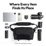  Ulanzi BP11 Crossbody Camera Bag 9L Capacity Shoulder  for Sony Canon Nikon Sling Bag for Smartphone Photography Digital SLR 