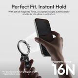  Ulanzi MA50 Phone Holder Uka Magnetic Smartphone Stand Multi-Angle Livestreaming Vlog with 1/4" Universal Backpack Strap Mount 