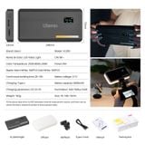  Ulanzi VL200 Led Video Light With Soft Diffuser 360°Ball Head 5000mAh 2500-9000k Fill Panel Lamp Camera Light for Youtube 