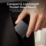  Ulanzi LM24 Quick Release Mini Light II for DJI Osmo Action 6/Nano Three Brightness Levels Fill Lighting Outdoor Hiking Vlogging 