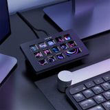  Ulanzi D200H Streaming Controller Deck Dock for Photography Desk Intelligent Lighting Control Office Assistant Streaming Control 