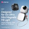  Đèn Trợ Sáng Máy Ảnh Từ Tính ULANZI IN07 2W Dùng Cho Insta360 & Go Ultra Camera (500mAh, 3-level Brightness, CRI: ≥95, 180° Rotation, 5600K, IPX4) 