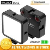 Ulanzi VIJIM VL81 LED Video Light Camera Light 3200-5600K With Cold Shoe Mini Vlog Fill Light 3000mAh Panel Lamp Photography 