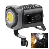 Ulanzi VL-200Bi 200W V-Mount Video Light CRI 95+ 2700K-6500K CCT for Livestreaming Photography COB Light with Wireless Control 