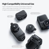  Ulanzi Quick-Release CK01 Basic Kit / CK02 Backpack Clip for Outdoor Travel Photography Action Cameras Adapter with 1/4" Thread 