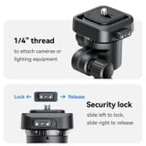  Ulanzi TH02 Uka Inverted Ball Head for Photograph DSLR Camera 360° Panning Scale Uka Quick Release Horizontal Vertical Switching 