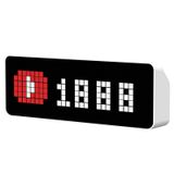  Ulanzi TC001 Smart Pixel Clock Weather Forecast Function Scientific Management of Time Full Color Pixel Display Clock 