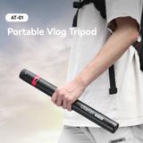  Ulanzi AT-01 Portable Vlog Tripod / AT-02 Portable Tripod Dolly for Livestreaming Outdoor Photograph Camera Vlog Portable Stand 