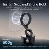  Ulanzi SK-22 Clip-On Electric Suction Cup MagMount 360° Rotation for Smartphone Livestreaming Car Window Kitchen Dressing Table 