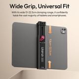  Ulanzi CA15 OneLock Tablet Clamp 13-22.5cm Range with 1/4" Universal Base Cold Shoe Mount for Sheet Music Practice Livestreaming 