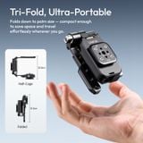  Ulanzi XJ01 Uka Universal Foldable Camera Cage 2-in-1 Handle Cage for Camera Tripod Gimbal Phone Clamp Photography Light Vlog 
