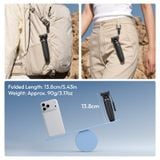  Ulanzi MT99 Mini Tripod for Action 6 / Nano Cameras 2-in-1 Handheld Selfie Stick Tripod Mode Outdoor Livestreaming Vlog Travel 