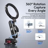  Ulanzi MA56 4-in-1 MagLock Phone Mount / Phone Clamp Mount 360° Rotation for Photography Light Tripod Travel Outdoor Vlog Shots 