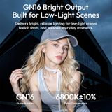  Ulanzi F16R Camera Flash LED Light 2500-6500K SpeedLite GN16 Camera Flash for Backlight Night Street Photography Daily Moments 