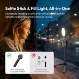  Ulanzi MT40 Mini Selfie Stick with Fill Light Three Color Modes for Smartphone Photography Tripod Handheld Vlogging Livestream 