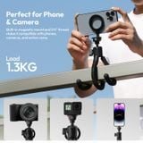  Tripod Từ Tính Đa Năng Dùng Cho Điện Thoại + Máy Ảnh ULANZI MT30 (Dual-Sided Magnet, Wrappable Legs, 360° Adjustability) 