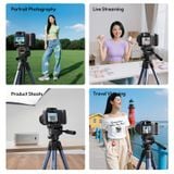  Ulanzi TT39 Video Tripod for Smartphone Camera Video Light Livestream Vlog Shot with Phone Clamp Horizontal Vertical Photography 
