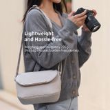  Ulanzi F01 Sling Bag 3L Capacity Splash-proof Bag Outdoor Travel Camera Bag for DSLR Shoulder Storage Bag with Removable Divider 