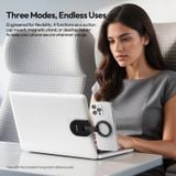  Ulanzi MA39 MagLock Suction Cup Phone Suction Mount Magnetic Stand Desktop Stand for Smartphone Livestreaming Vlogging Shots 