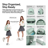  Ulanzi BP02 Puffer Camera Backpack 9L All-Around Padding Outdoor Travel Storage Bag for Photography Cameras Lens Lamp Laptop 
