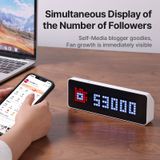  Ulanzi TC001 Smart Pixel Clock Weather Forecast Function Scientific Management of Time Full Color Pixel Display Clock 