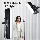  Ulanzi AL60 60W Inflatable Led Light CRI 96+  Outdoor Shotting Foldable Lamp for Portrait Photography TVC with Type-C Chargering 