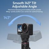  Ulanzi MT99 Mini Tripod for Action 6 / Nano Cameras 2-in-1 Handheld Selfie Stick Tripod Mode Outdoor Livestreaming Vlog Travel 