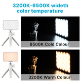  Ulanzi VIJIM VL120 Led Video Light 3200-6500K With Diffuser RGB Effect Camera Light Vlog Fill Light Photography Studio Lamp 
