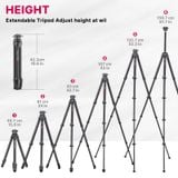  Ulanzi and Coman Zero Y Full Carbon Fiber Professional Lightweight Photography Travel Tripod For DSLR Camera Canon Sony 