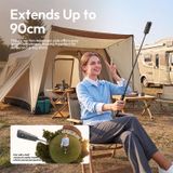  Ulanzi TT92 Auto-Open Selfie Stick Tripod Universal 1/4" Mount 90cm for Action Camra Selfies Vlogging Group Shots Livestreaming 