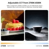  Ulanzi UA12 12W Portable Air Tube Light Bi-Color 2700K-6500K CCT TPU Tube Light Stick for Portrait Photograph Livestreaming 